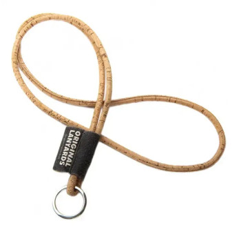 Stijlvolle kurk lanyards 